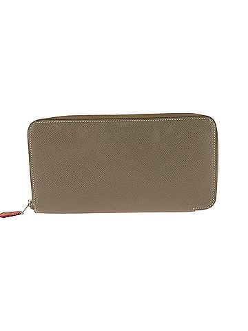 Hermès HERMES Azap Silk In Etoupe Greige Silver Hardware Veau Epsom Long Wallet Round Zipper ?O Stamp Women's (view 2)