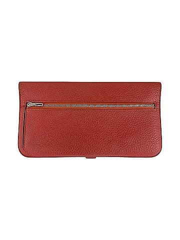 Hermès HERMES Dogon Long Wallet, Rouge Grenat Red, Silver Hardware, Togo Leather, R Stamp, Women's (view 2)