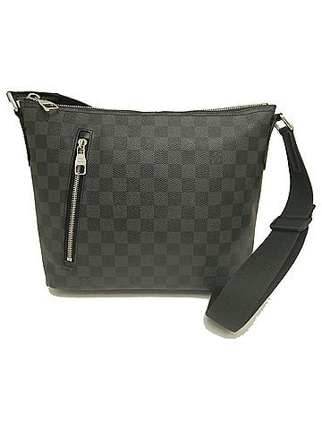 Louis Vuitton LOUIS VUITTON Damier Graphite Mick PM N41211 Shoulder Bag Noir Men's 254361 (view 1)