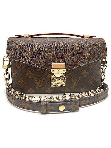 Louis Vuitton LOUIS VUITTON Louis Vuitton Monogram Pochette Métis EW M46279 Handbag Brown Women's 254349 (view 2)