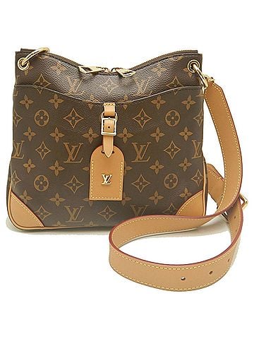 Louis Vuitton LOUIS VUITTON Louis Vuitton Monogram Odeon NM PM M45354 Shoulder Bag Brown Women's 254364 (view 1)