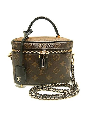 Louis Vuitton LOUIS VUITTON Louis Vuitton Monogram Reverse Vanity NV PM M45165 Handbag Brown Women's 254351 (view 1)