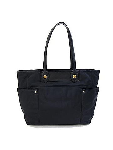 Marc Jacobs Marc Jacobs Preppy Nylon Tote Bag M0002183 Black Leather Shoulder Mother's Card Holder Women's MARC JACOBS (view 2)