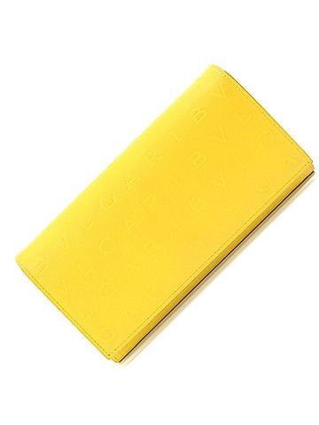 Bvlgari BVLGARI Infinitum Large Wallet 292254 Yellow Pink Leather Long Bi-color Women's (view 1)