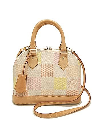Louis Vuitton LOUIS VUITTON Damier Alma BB N40516 Handbag, Peach, Women's, 254369 (view 1)