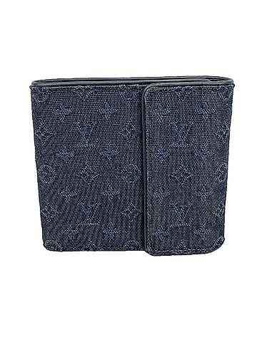Louis Vuitton Louis Vuitton Tri-fold Wallet Monogram Mini Portefeuille Cartes Crédit Monnaie M92439 TST Blue Women's P3588228 (view 1)