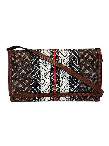 Burberry Burberry wallet chain, TB monogram leather. (view 1)