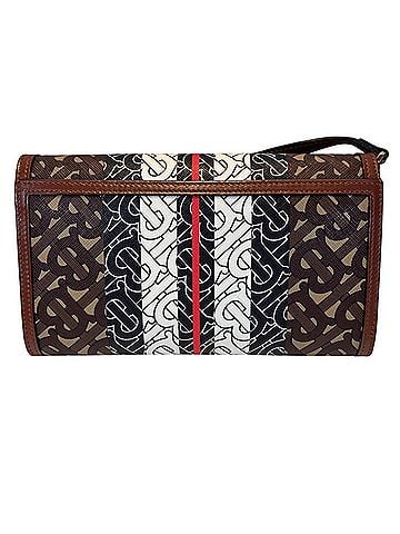 Burberry Burberry wallet chain, TB monogram leather. (view 2)