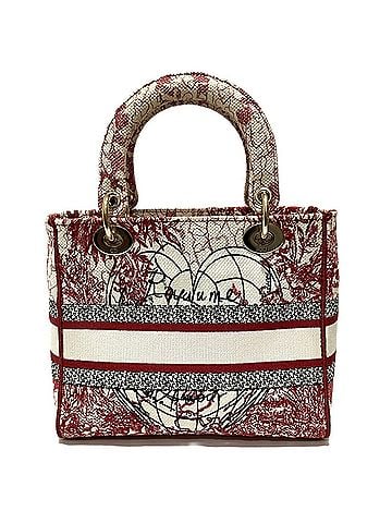 Christian Dior Christian Dior Lady Delight Medium Handbag, Canvas (view 2)