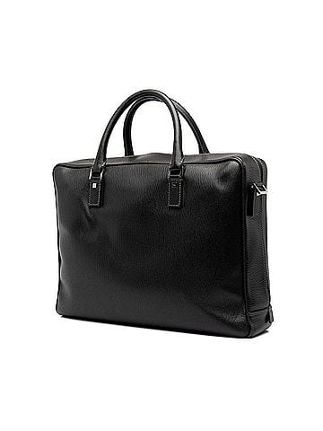 Salvatore Ferragamo Salvatore Ferragamo Business Bag Briefcase Shoulder 2WAY EO-24 7201 Black Leather Men's (view 2)