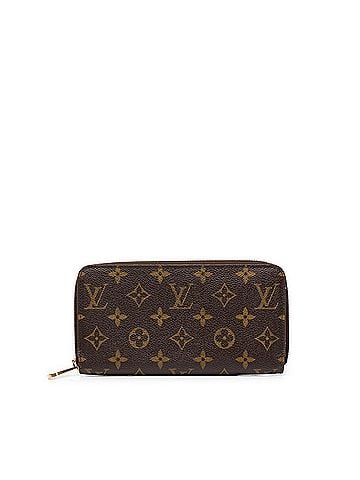 Louis Vuitton Louis Vuitton Monogram Zippy Wallet Round Zipper Long M60017 Brown Women's LOUIS VUITTON (view 1)