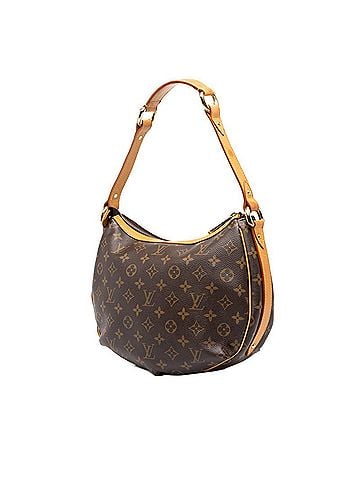 Louis Vuitton Louis Vuitton Monogram Tulum PM One-Shoulder Bag M40076 Brown Leather Women's LOUIS VUITTON (view 2)