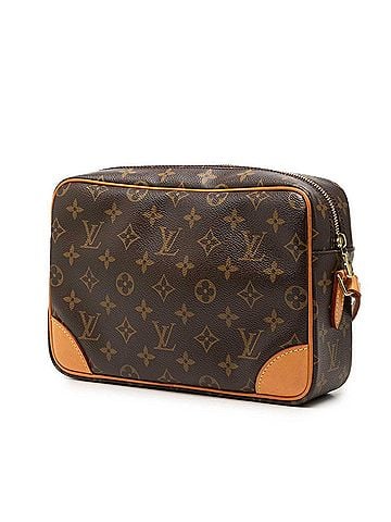 Louis Vuitton Louis Vuitton Monogram Trocadero 27 Crossbody Shoulder Bag M51274 Brown Leather Women's LOUIS VUITTON (view 2)