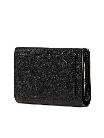 Louis Vuitton Louis Vuitton Monogram Empreinte Portefeuille Claire Bi-fold Wallet M80151 Noir Black Leather Women's LOUIS VUITTON (view 2)