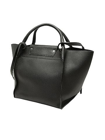 Céline Celine Big Bag, Small Handbag, Tote Shoulder 2-Way, Black Leather, Women's CELINE (view 2)
