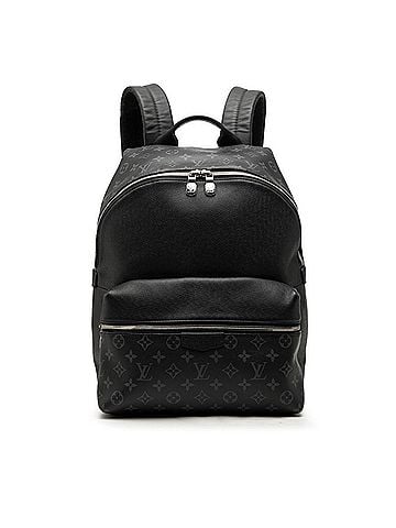 Louis Vuitton Louis Vuitton Monogram Eclipse Taiga Discovery Backpack M30230 Black Leather Men's LOUIS VUITTON (view 1)
