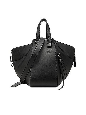 Loewe Loewe Anagram Hammock Small Handbag Shoulder Bag 2-Way Black Leather Women's LOEWE (view 1)