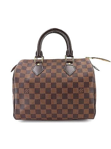 Louis Vuitton Louis Vuitton Speedy 25 Damier Handbag, Ebene Brown, N41532, Gold Hardware (view 1)