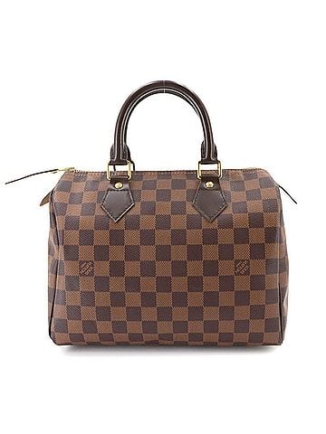 Louis Vuitton Louis Vuitton Speedy 25 Damier Handbag, Ebene Brown, N41532, Gold Hardware (view 2)