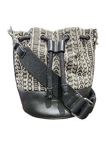 Marc Jacobs Marc Jacobs The Monogram Bucket Bag Shoulder Jacquard Canvas x Leather H653M06PF22 (view 1)