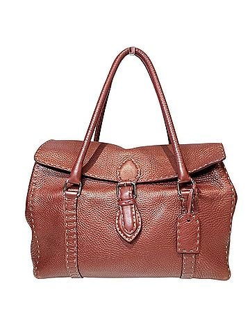 Fendi Fendi Selleria Linda Leather Handbag (view 1)