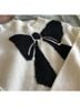 Ann Taylor LOFT White Black Pullover Sweater Size S - photo 3