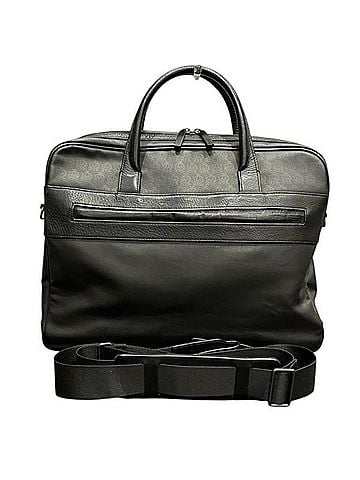 Dunhill Dunhill Leather All-Over Pattern 2-Way Handbag Business Bag Briefcase for Men (view 1)