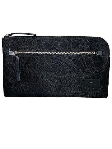 Vivienne Westwood Vivienne Westwood ORB Embossed VWB860-10 Handbag Clutch Bag for Men and Women (view 1)