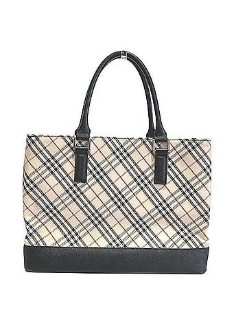 Burberry Burberry Nova Check Canvas x Leather Handbag for Women (view 2)