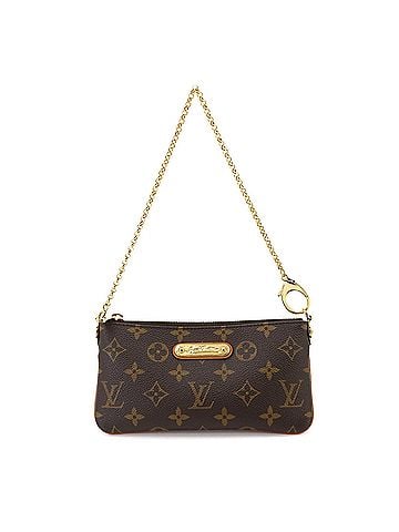 Louis Vuitton Louis Vuitton Monogram Pochette Milla MM Handbag/Pouch, Brown, M60094 (view 1)