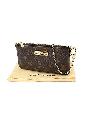 Louis Vuitton Louis Vuitton Monogram Pochette Milla MM Handbag/Pouch, Brown, M60094 (view 2)