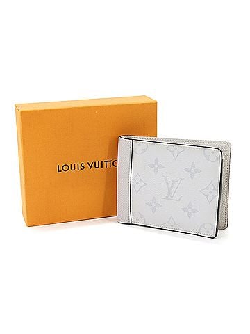 Louis Vuitton Louis Vuitton Taigarama Portefeuille Multiple Bi-fold Wallet, Blanc, M30300 (view 2)