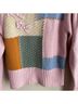 LoveShackFancy Allan Appliquéd Patchwork Knitted Turtleneck Pullover Sweater - photo 7