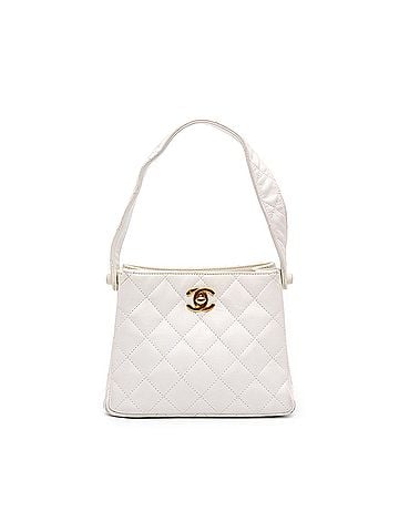 Chanel CC Quilted Lambskin Shoulder Bag (view 1)