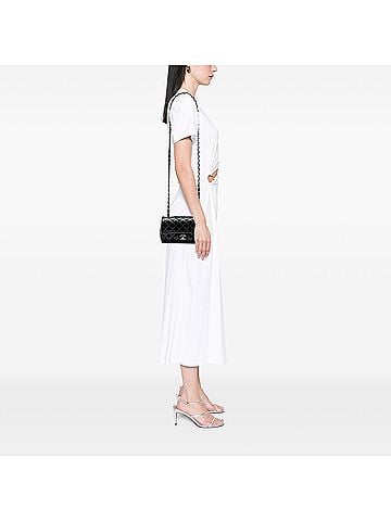 Chanel Mini Rectangular Classic Patent Single Flap (view 2)