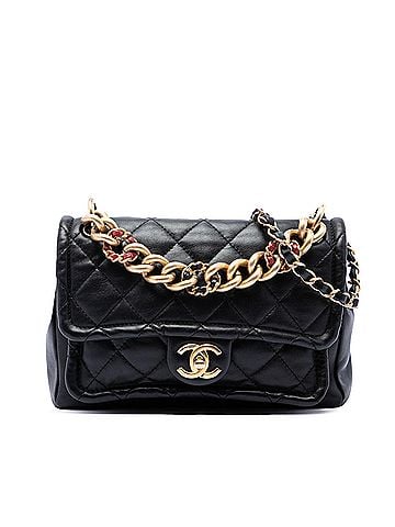Chanel Small Quilted Lambskin Chain Link Flap (view 1)