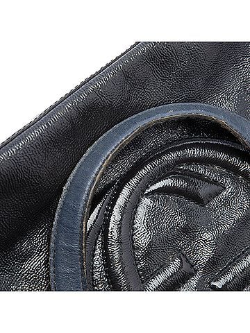 Gucci Medium Patent Soho Working Satchel (view 2)