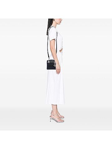 Dior Mini Metallic Patent Microcannage Lady Dior (view 2)