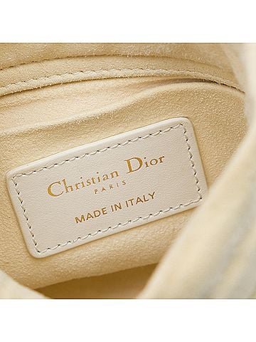 Dior Micro Calfskin Vibe Drawstring Bucket Bag (view 2)