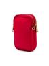 Prada 100% Nylon Red Tessuto Double Zip Phone Case One size - photo 3