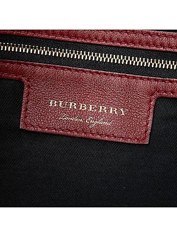 Burberry Small Haymarket Check Coated Canvas and Calfskin Canterbury Tote (view 2)