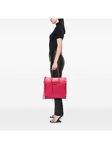 Balenciaga Leather Papier A5 Tote (view 2)