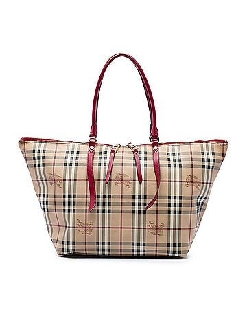 Burberry Small Haymarket Check Coated Canvas Salisbury Tote (view 1)