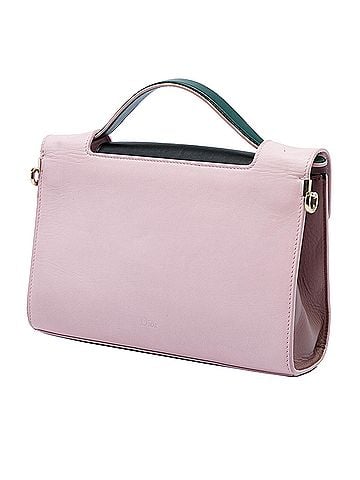 Dior Mini Tricolor Leather Diorever Top Handle Bag (view 2)