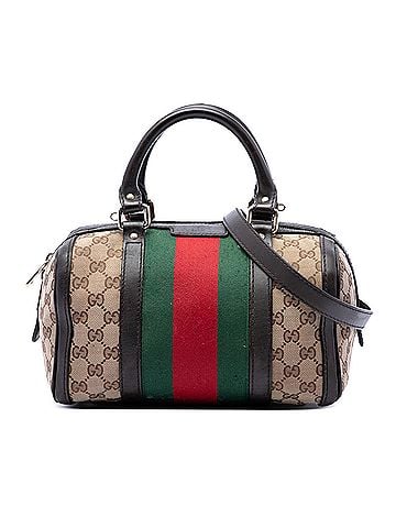Gucci Small GG Canvas Web Joy Boston Bag (view 1)