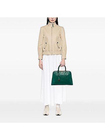 Prada Large Saffiano Lux Promenade Satchel (view 2)