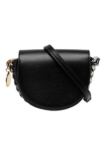 Stella McCartney Small Faux Leather Frayme Flap Crossbody (view 1)