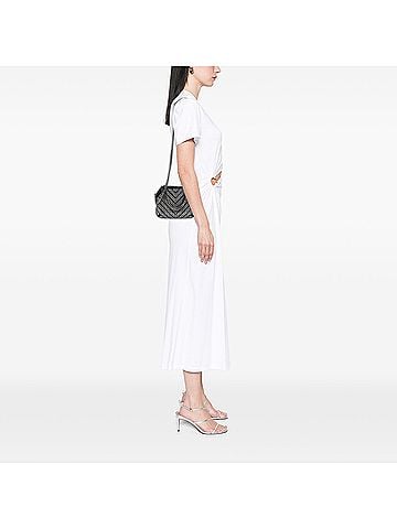 Stella McCartney Nano Shaggy Deer Chevron Hotfix Falabella Satchel (view 2)