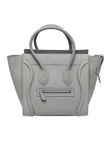 Céline Micro Calfskin Luggage Tote (view 1)