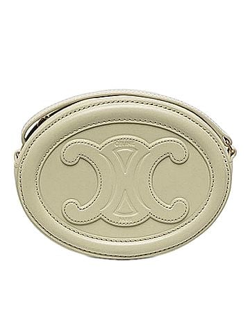 Céline Small Calfskin Cuir Triomphe Oval Crossbody (view 1)